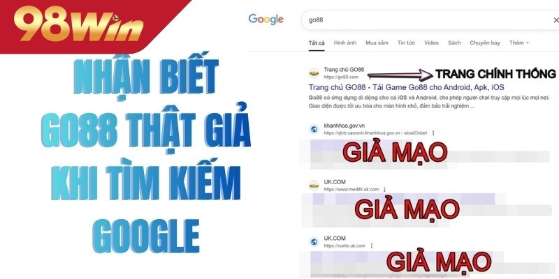 Cảnh báo Go88 bị mạo danh giúp người chơi đề phòng để tránh lừa đảo